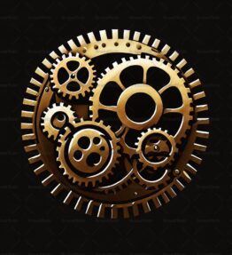 Steampunk Zahnräder